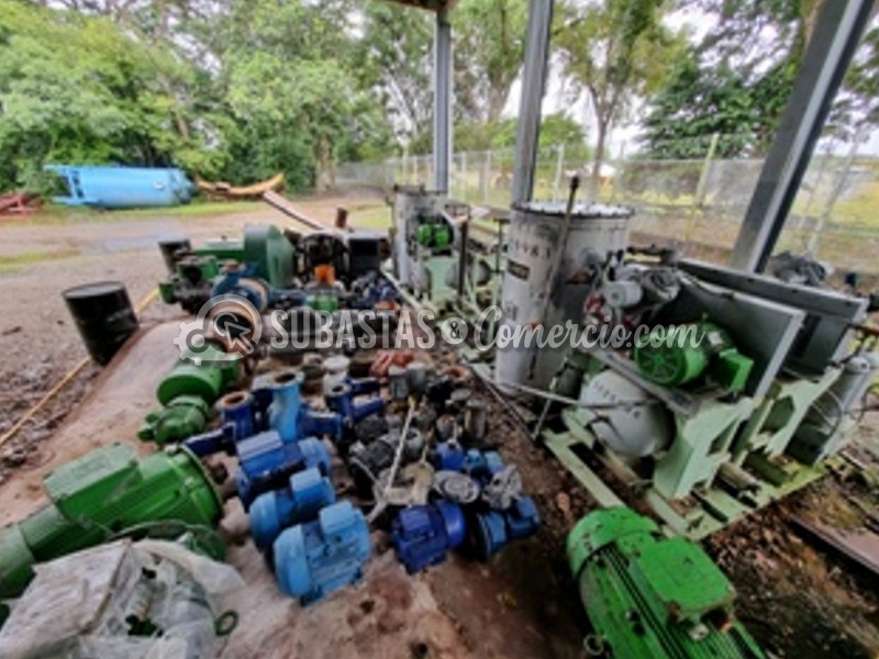Lote 1. Chatarra de Motores Eléctricos Aprox.: 17.500 KG.
